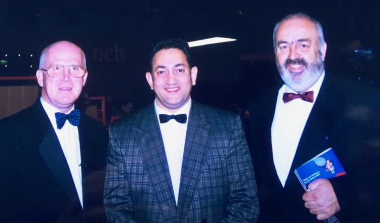 Phil Thomas,  Joe  Johnson and Bill Carne